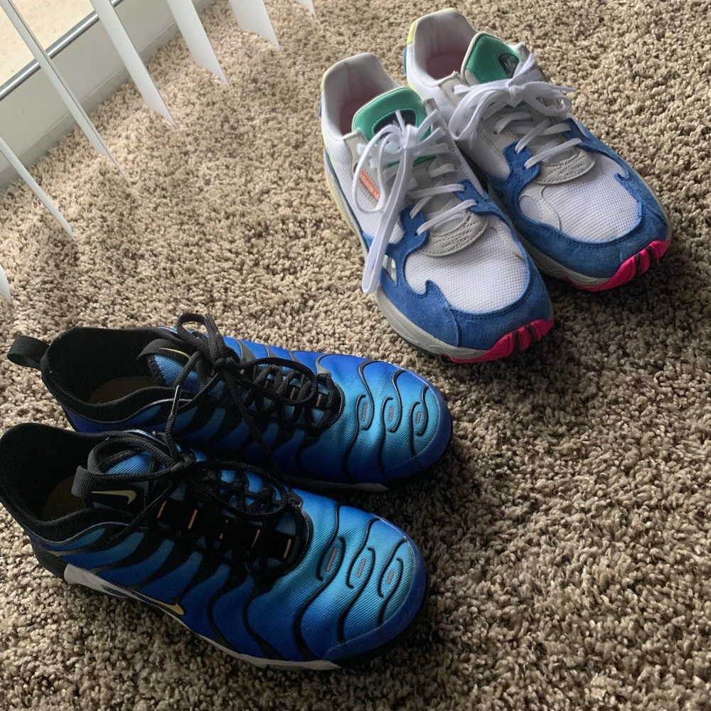 Nike Air Max Ultra Plus & Adidas Falcons